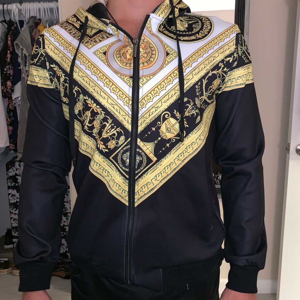Faux Versace hoodie